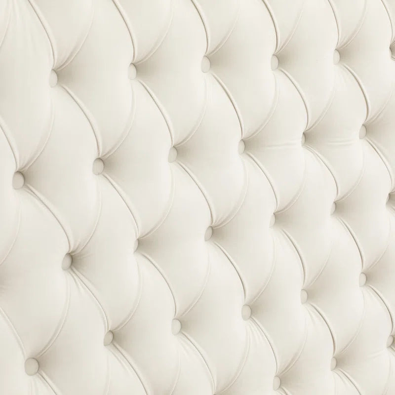 Jittender Luxurious Velvet Upholstered Canopy Bed with Speaker & USB Connection