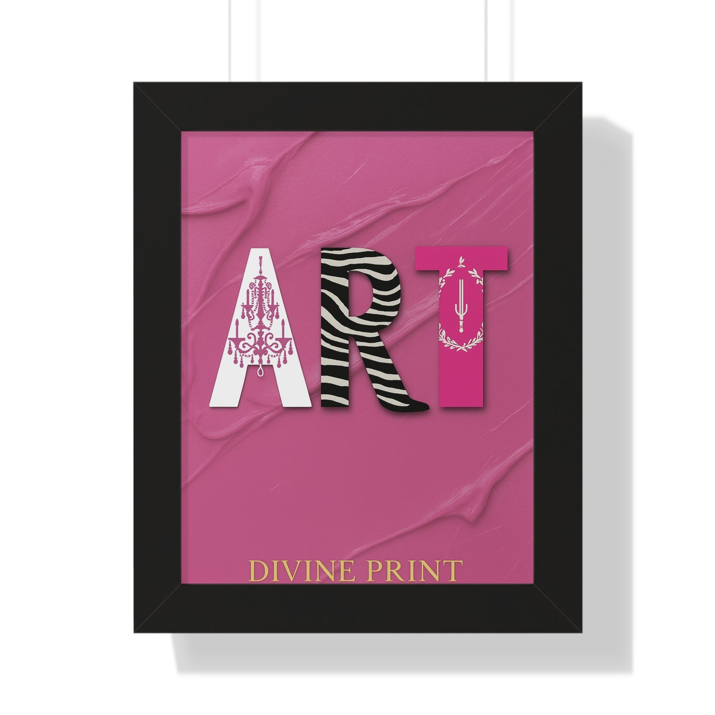 Framed Vertical Poster