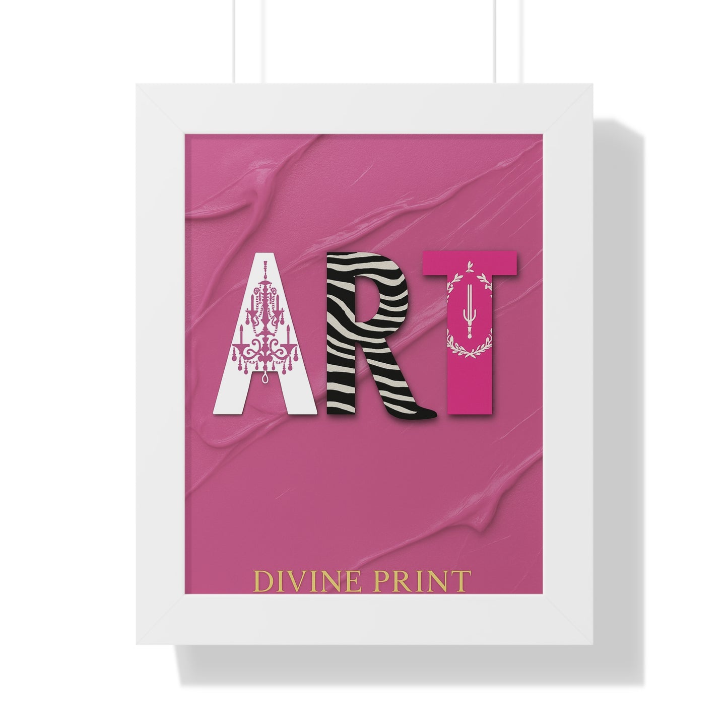 Framed Vertical Poster