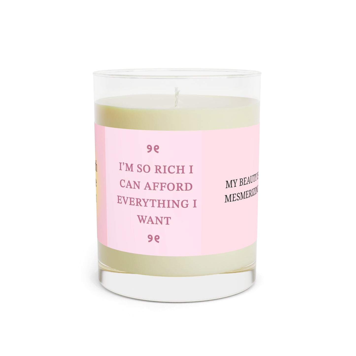 THE EARTH PAYS ME TO EXIST Scented Candle - Full Glass, 11oz