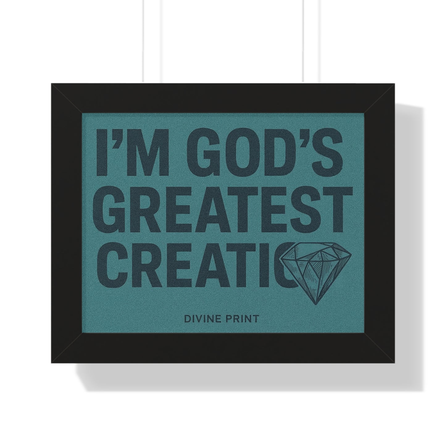 Framed Horizontal Poster