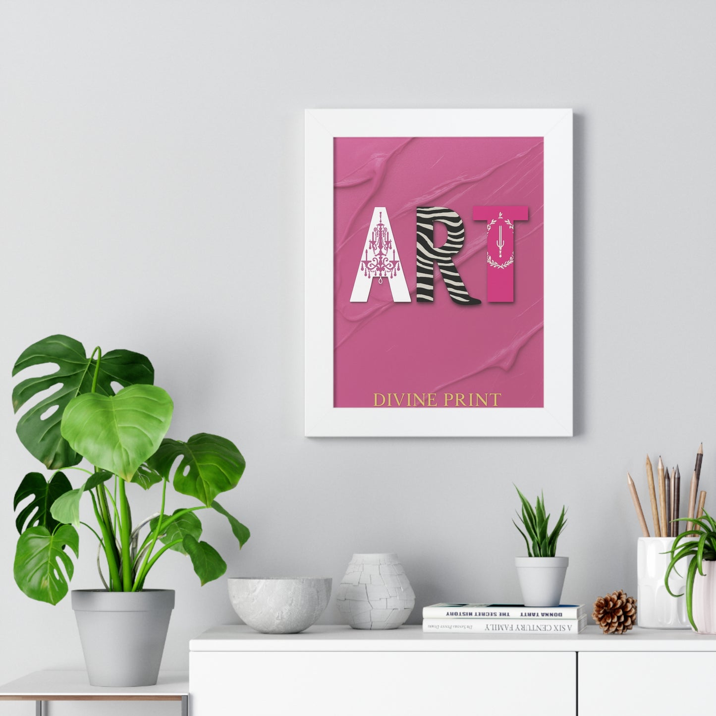 Framed Vertical Poster