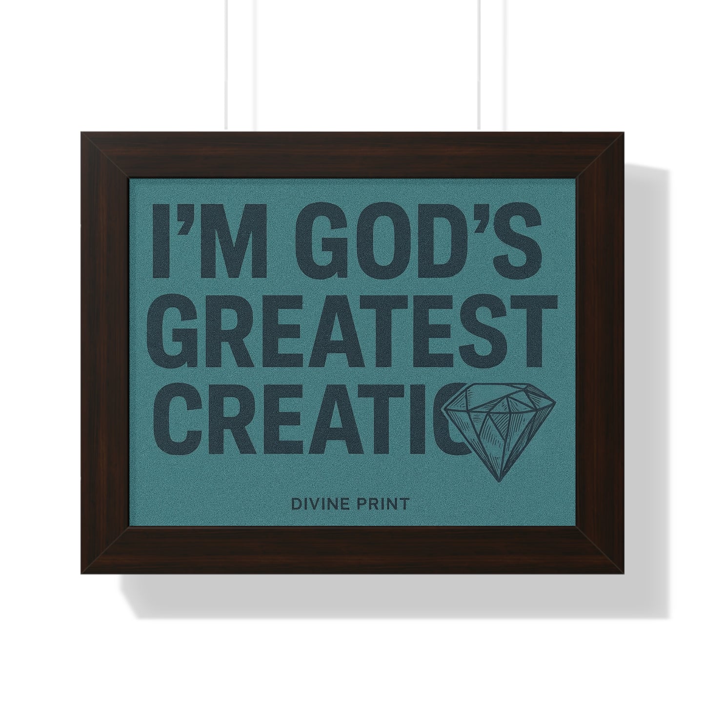 Framed Horizontal Poster