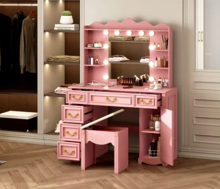 Pink Vanity