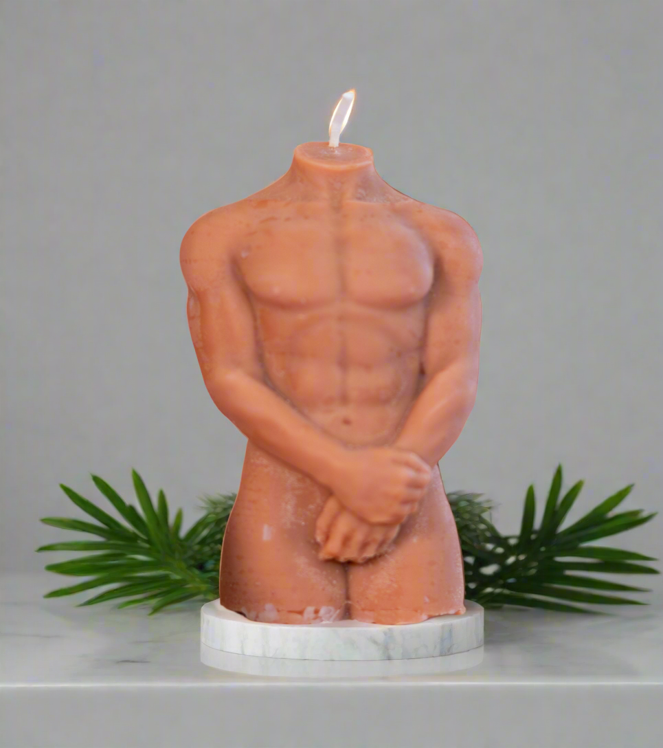 Male Body Candle / Man Candle / Beautiful Candle / Body Candle / Unique Candle / Nice Candle