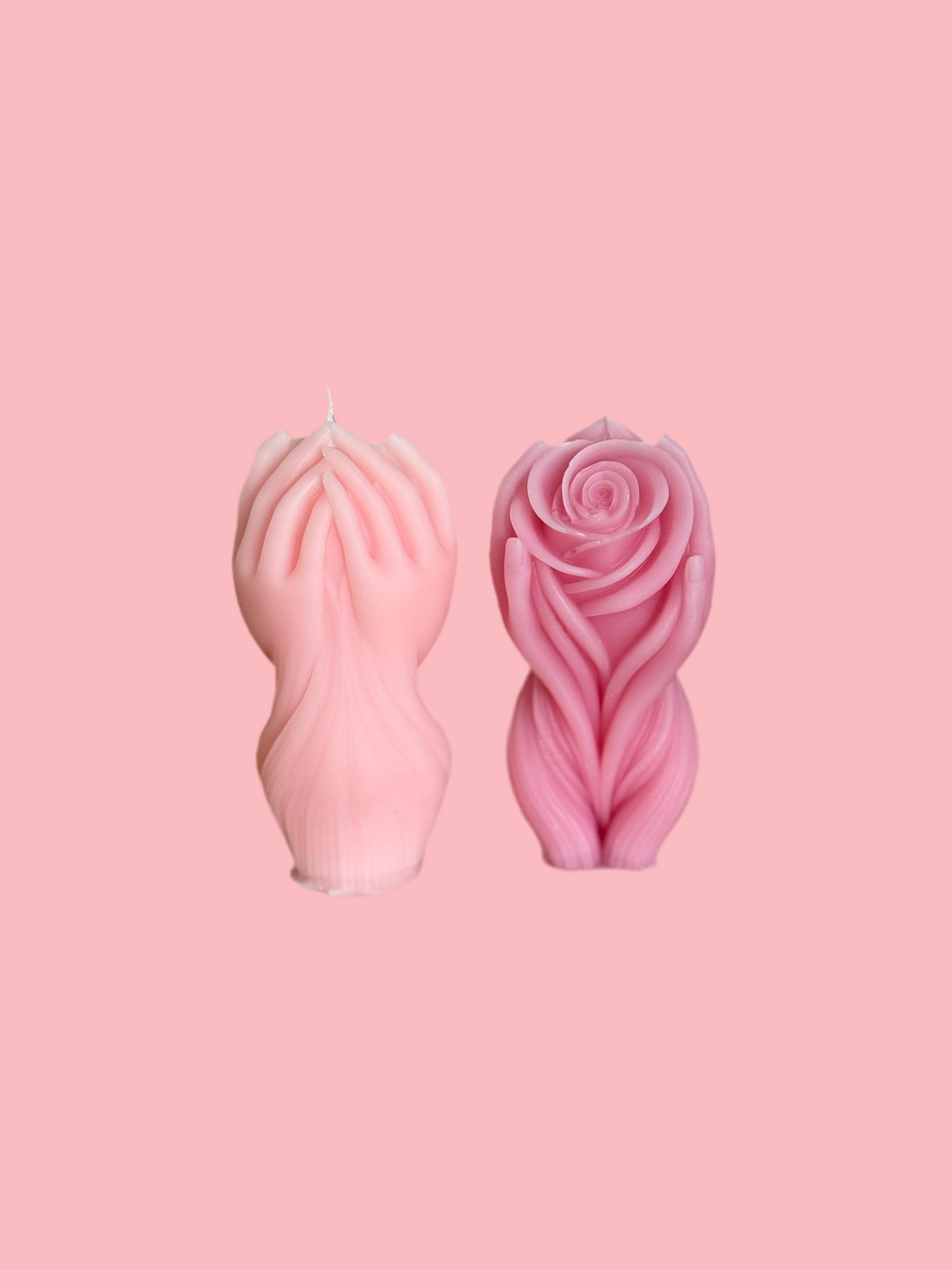 Yoni Body Candle | Vulva Art Sculpture | Feminine Form Soy Wax | Yoni-Inspired Decor Gift for Her