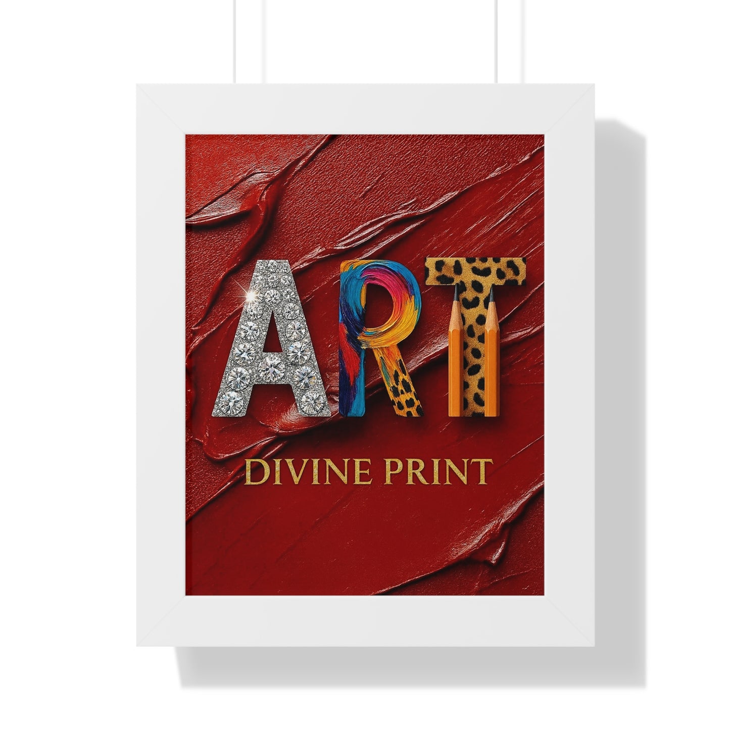 Framed Vertical Poster