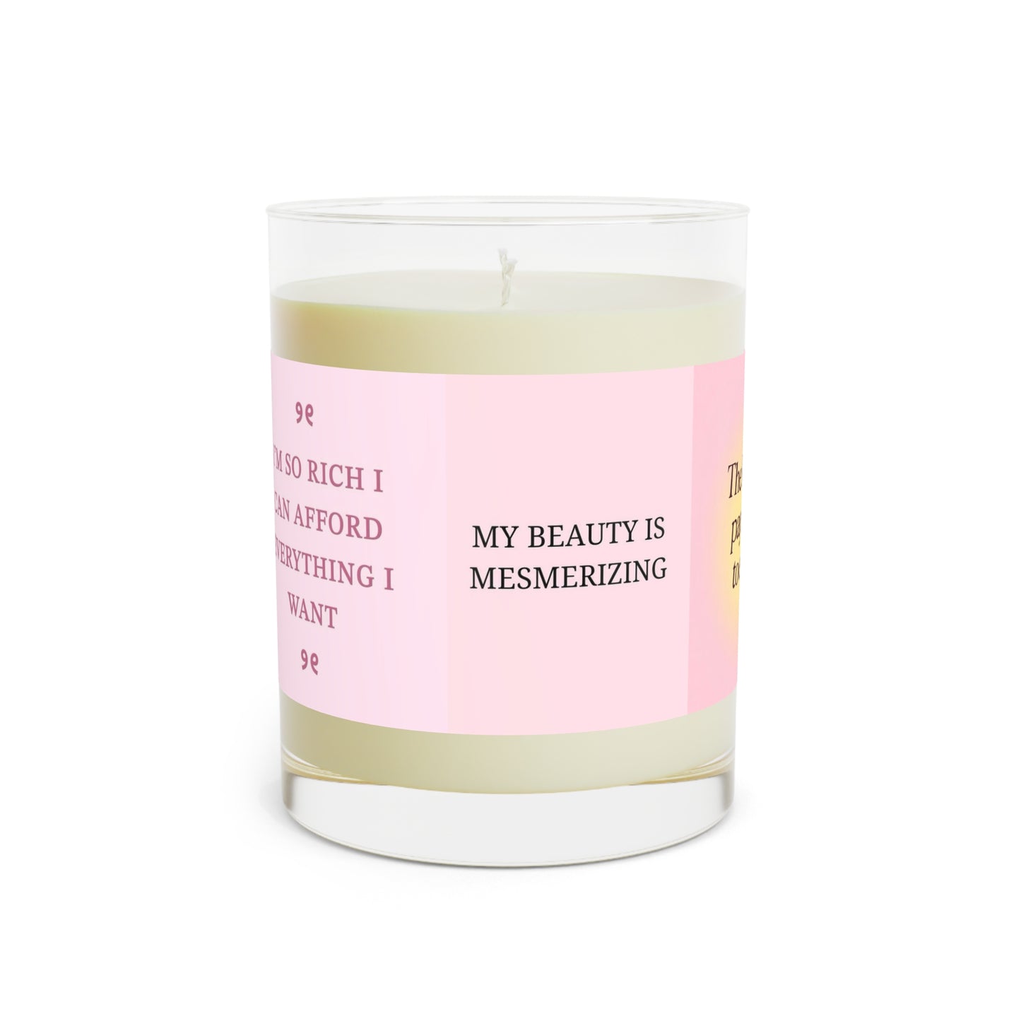 THE EARTH PAYS ME TO EXIST Scented Candle - Full Glass, 11oz