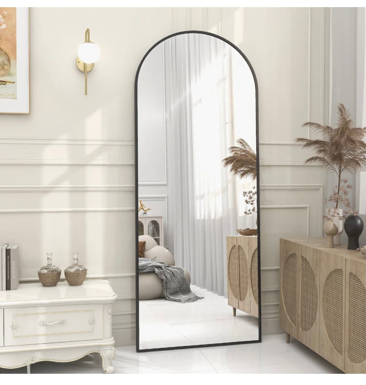 Dronfield Metal Arch Mirror
