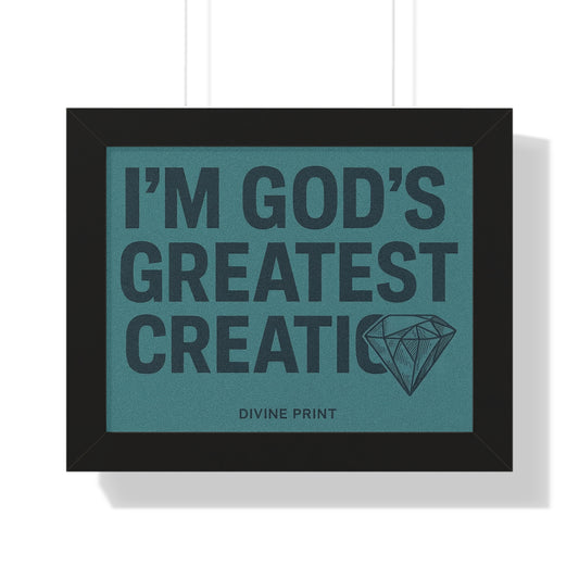 Framed Horizontal Poster