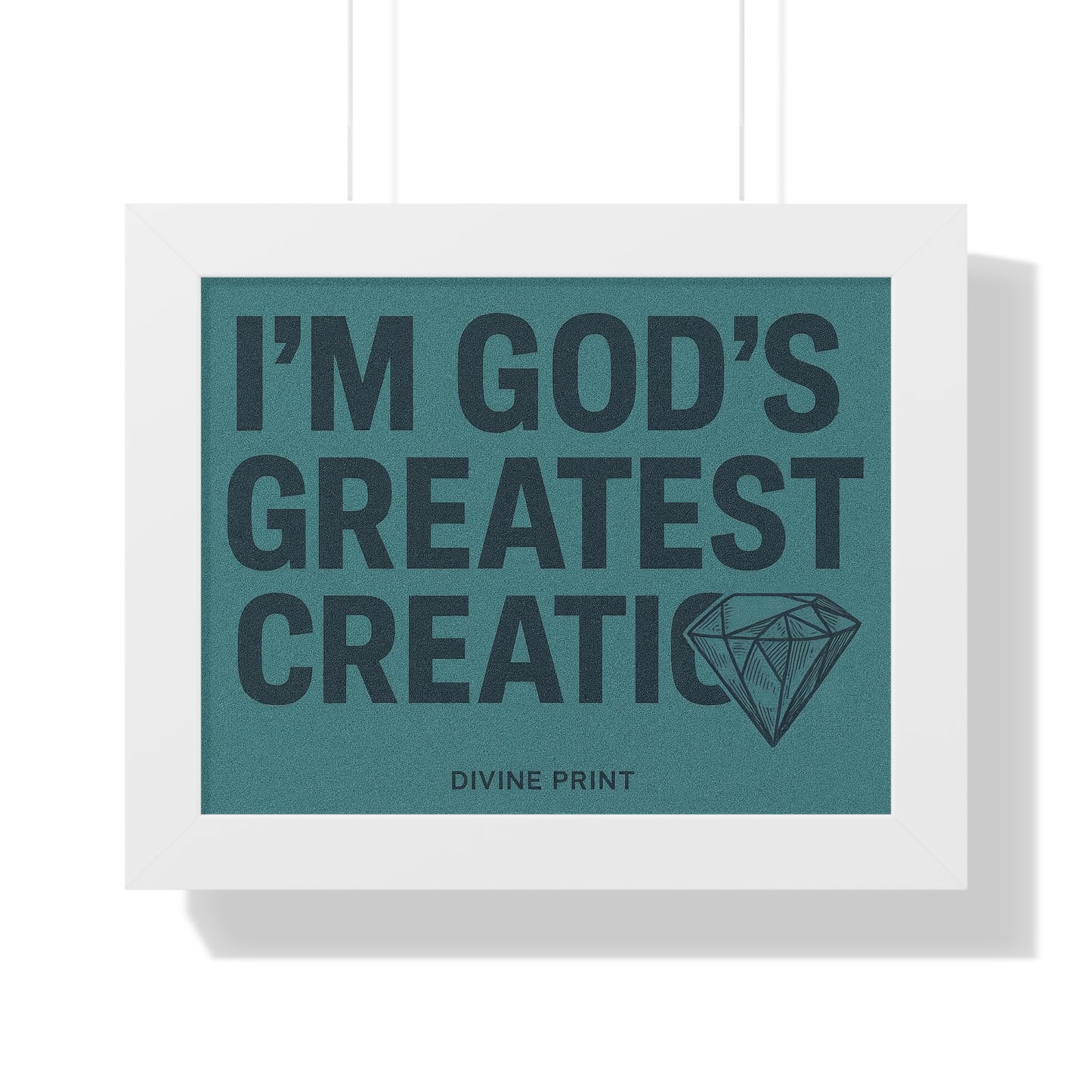 Framed Horizontal Poster