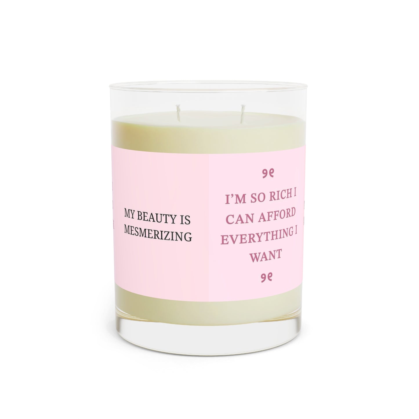 THE EARTH PAYS ME TO EXIST  Scented Candle - Full Glass, 11oz