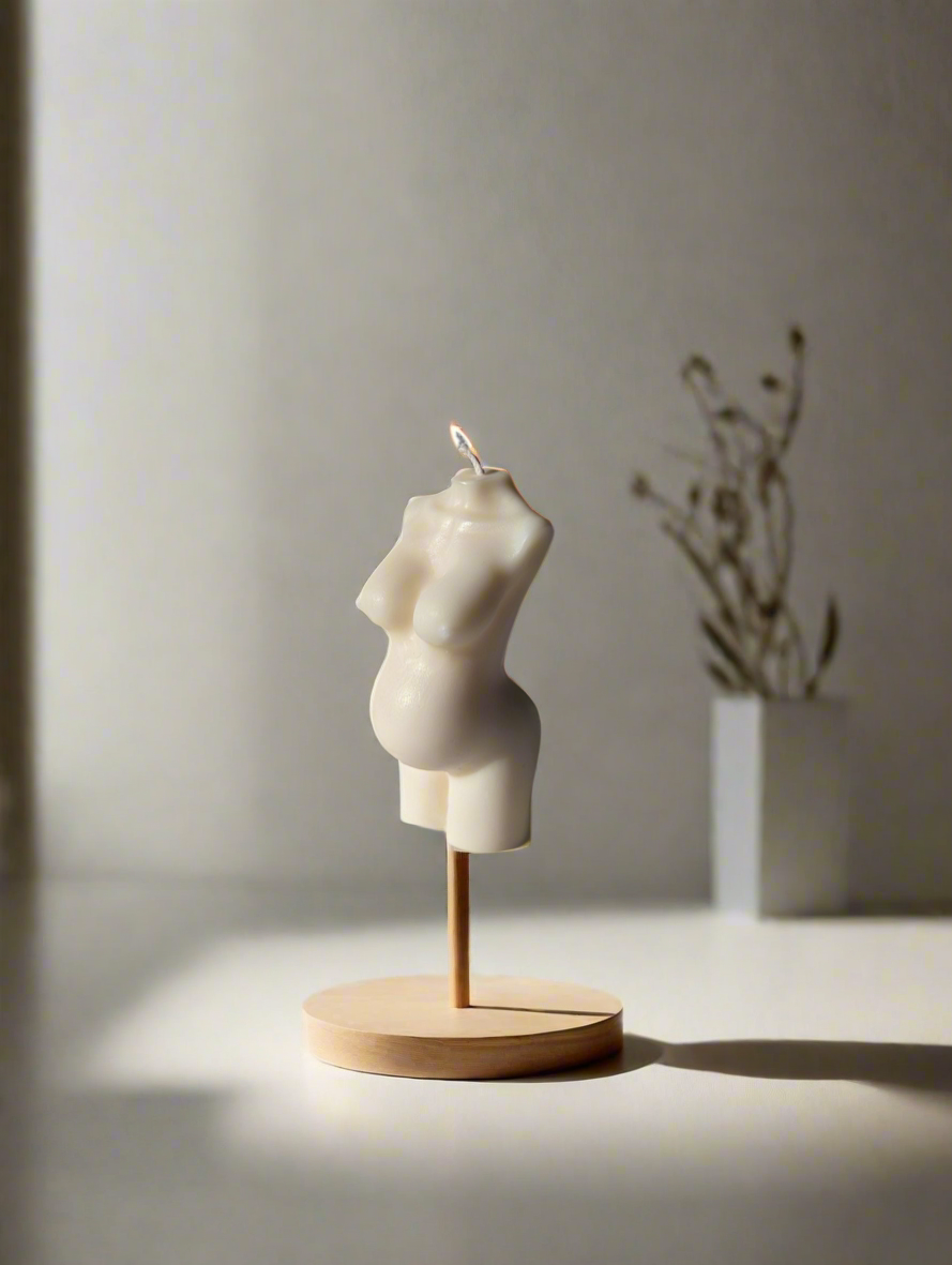 Female Body Candles, Male Body, Curvy, Candle, Torso Candle, Soy Wax Candles, Pregnant Candle | Vegan Candle | Decor Candle | Home Decor
